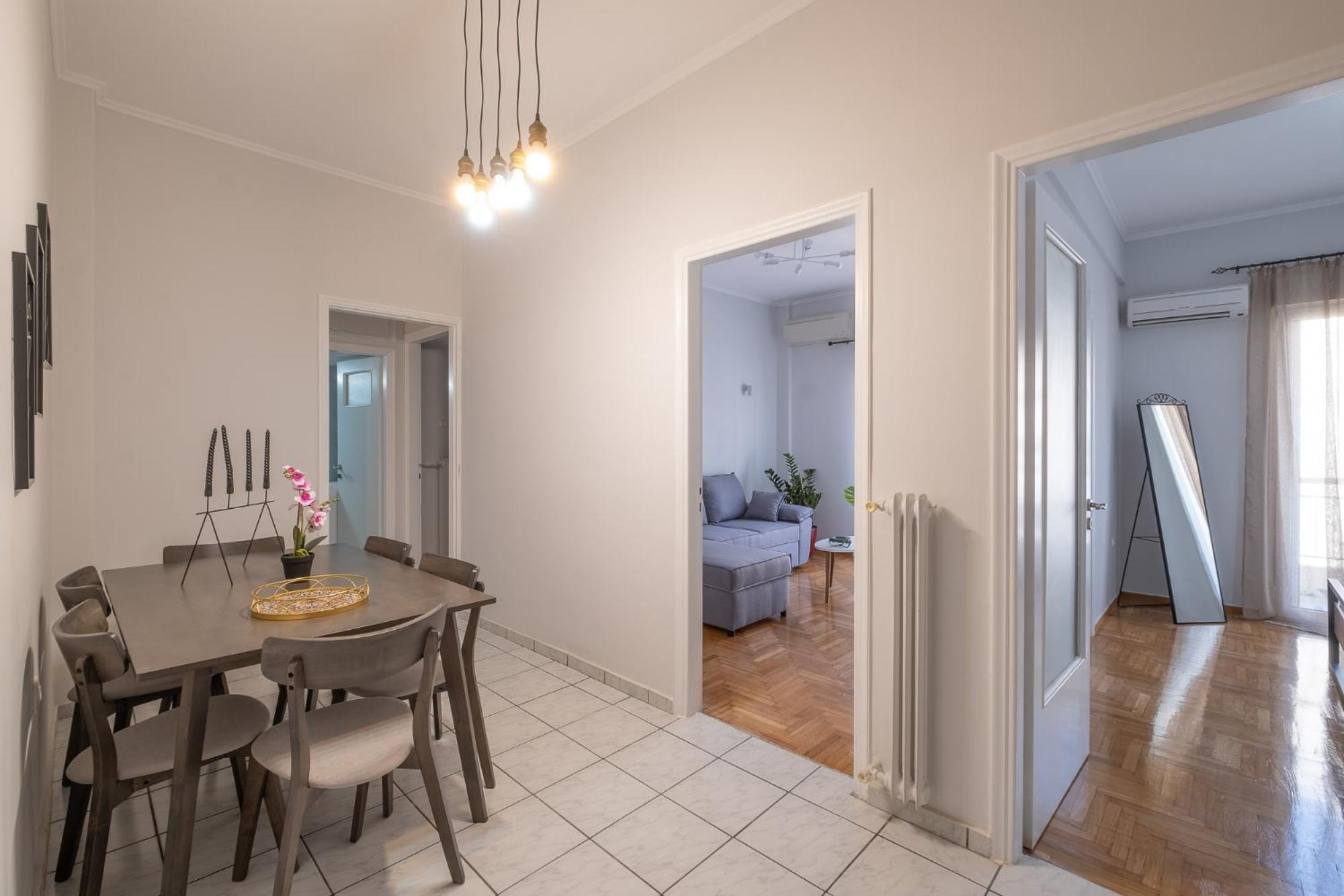 Apartment Lovely And Modern 3bd Close To Ampelokipoi Metro *